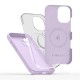 Tech-Protect Silicone MagSafe Case for iPhone 17 - Purple