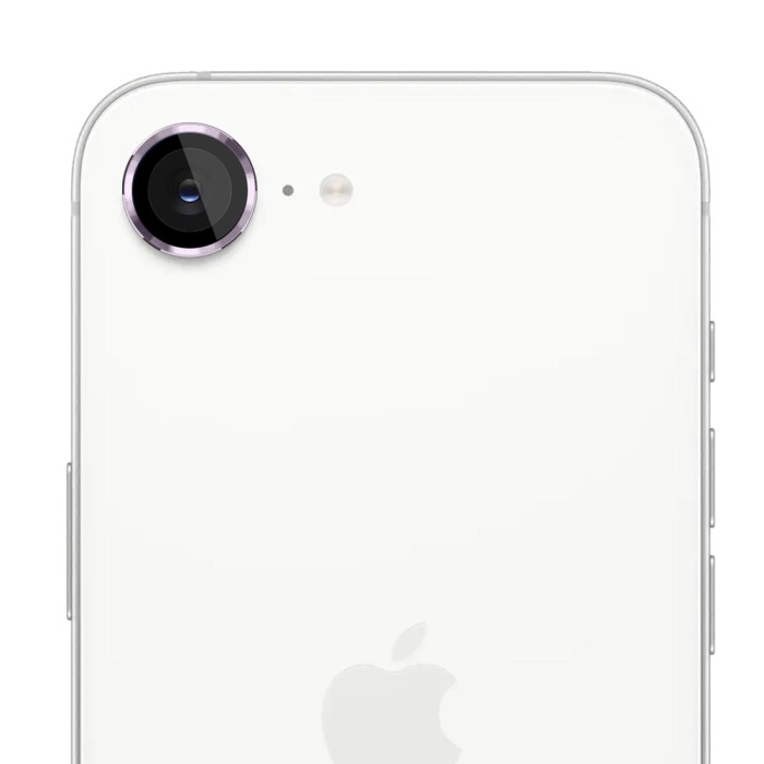 3mk Lens Protection Pro Tempered Glass for iPhone 16e - Purple