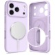 Tech-Protect Silicone MagSafe Case for iPhone 17 Pro - Purple