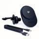 Car air vent holder 3mk Hardy AeroCharger 15W Qi2/MagSafe - black
