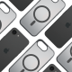3mk Frosty MagCase for iPhone 16E - Black