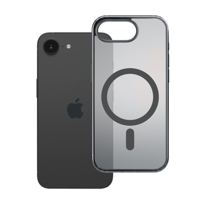 3mk Frosty MagCase for iPhone 16E - Black