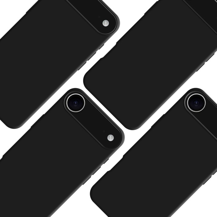 3mk Matt Case Pro for Apple iPhone Air - Matte Black