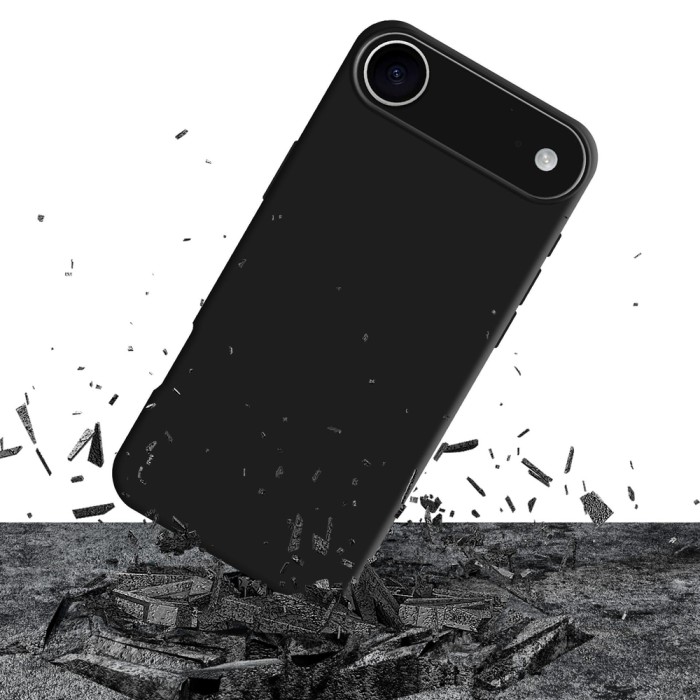 3mk Matt Case Pro for Apple iPhone Air - Matte Black