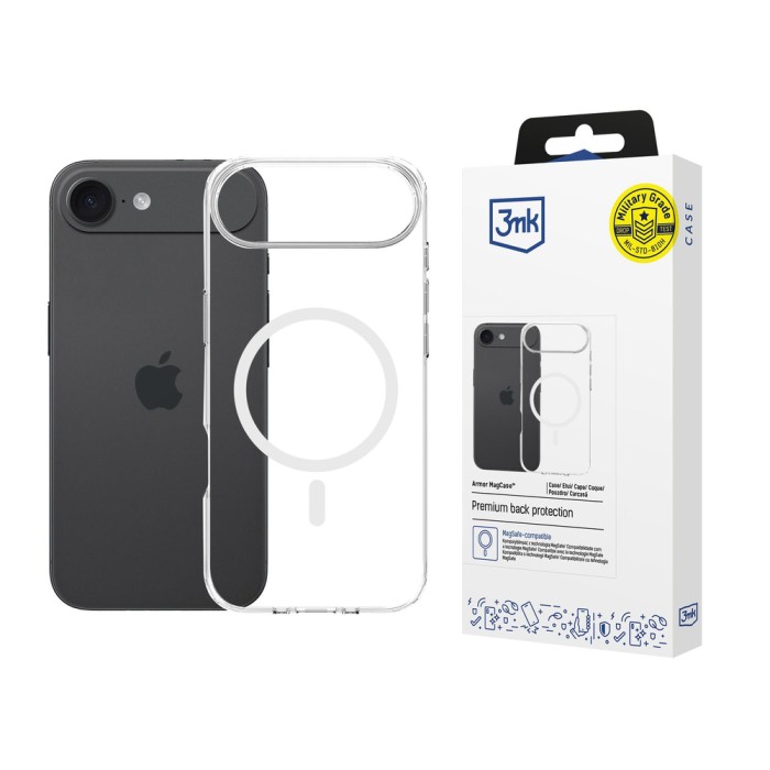 3mk Armor MagCase for iPhone Air - Transparent