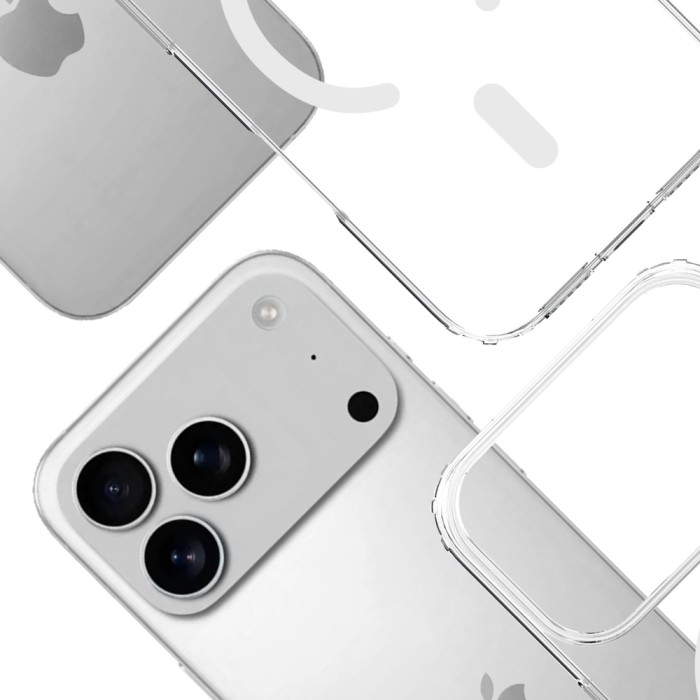 3mk Armor MagCase for iPhone 17 Pro Max - Transparent