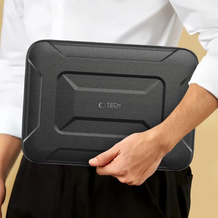 Tech-Protect Ranger-X Tactical Laptop Case for 13-14" - Black