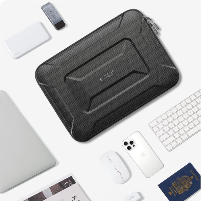Tech-Protect Ranger-X Tactical Laptop Case for 13-14" - Black
