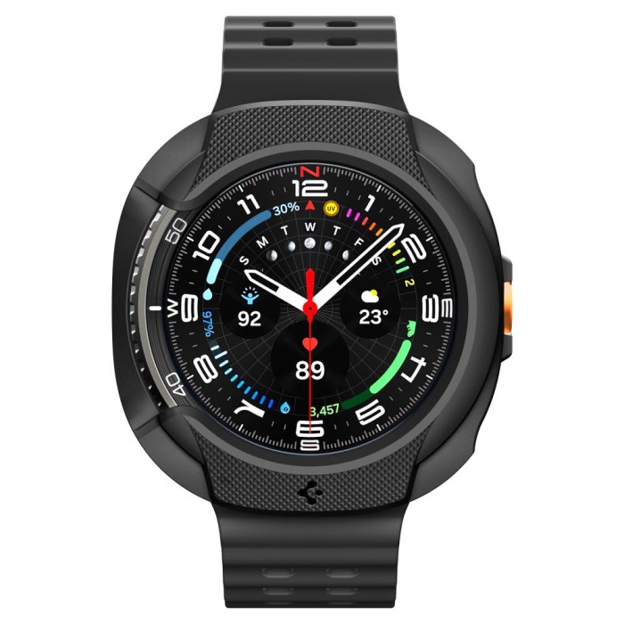 Spigen Liquid Air Case for Samsung Galaxy Watch 8 Classic 46mm - Black
