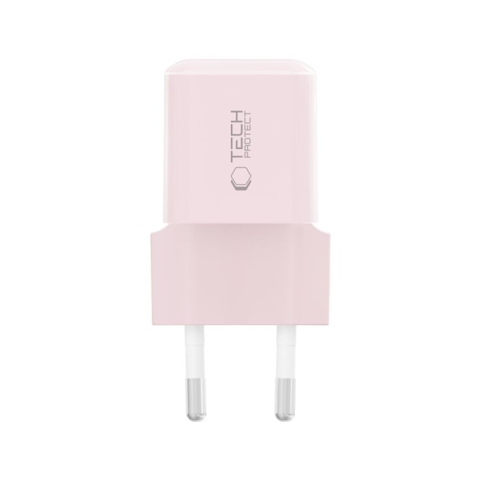 Tech-Protect NCM25 USB-C PD 25W Wall Charger - Pink