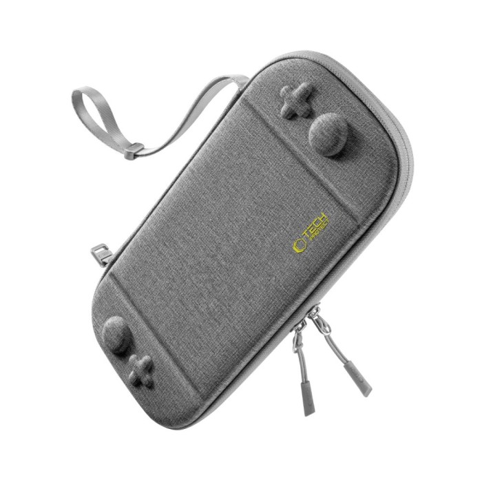 Tech-Protect Slim Pouch for Nintendo Switch 2 - Gray