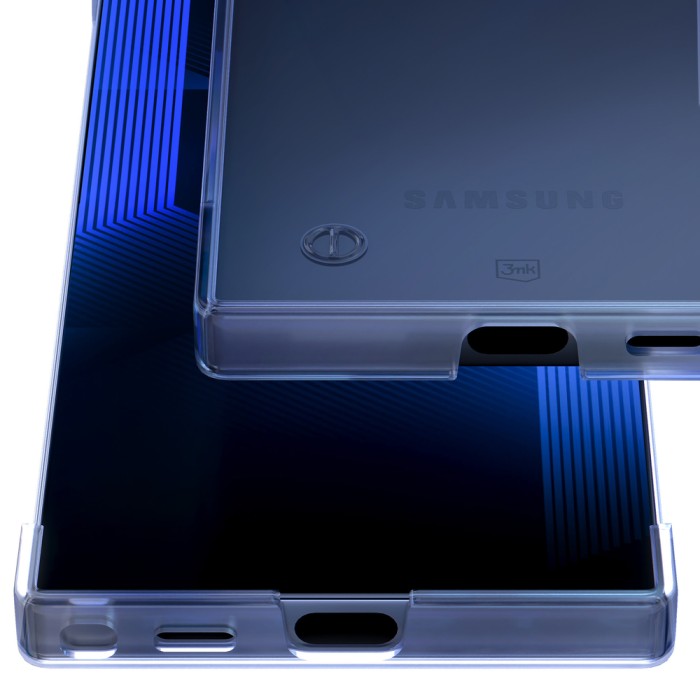 3mk Just20g Clear Case for Samsung Galaxy S25 Ultra - transparent