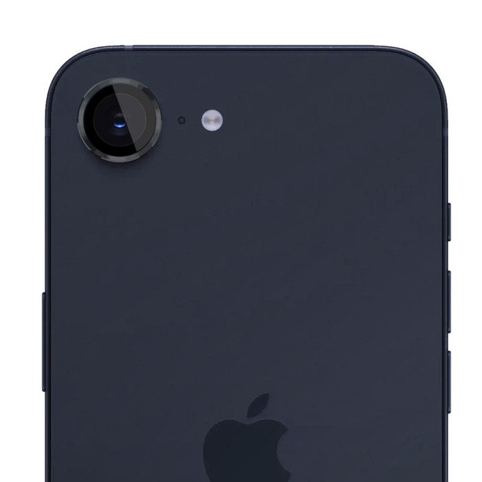 3mk Lens Protection Pro Tempered Glass for iPhone 16e - Black
