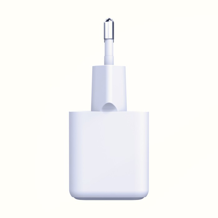 3mk Hyper GaN Charger 20W QC4+ PD PPS USB-C USB-A Wall Charger - White