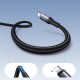 Joyroom S-A28 Flash Series 3A USB-A - Lightning cable 1m - black