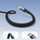 Joyroom S-A28 Flash Series 3A USB-A - USB-C cable 1m - black