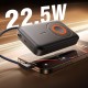 Joyroom JR-PBM02 Powerbank 22.5W 10000mAh 3in1 Magnetic Inductive Compatible with MagSafe with Built-in Cable - Black