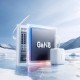 Joyroom JR-TCL06 67W GaN Wall Charger with Built-in Retractable USB-C Cable - White