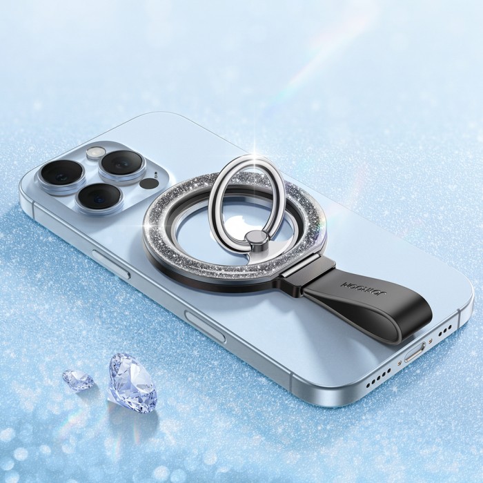 Joyroom JR-ZS425 magnetic ring holder - black
