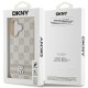 DKNY Checkered Pattern &amp;amp; Printed Stripes iPhone 16 Case - Pink