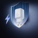Joyroom JR-TCL05 45W GaN Wall Charger with Cable Organizer - White