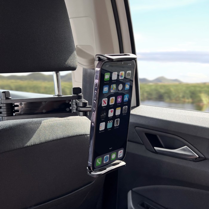Wozinsky Adjustable Headrest Holder for Tablet or Phone Black (WTHBK3)