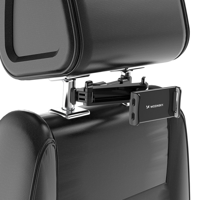 Wozinsky Adjustable Headrest Holder for Tablet or Phone Black (WTHBK3)