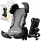 Wozinsky strong phone holder for bicycle, motorcycle, scooter handlebars, black (WBHBK6)