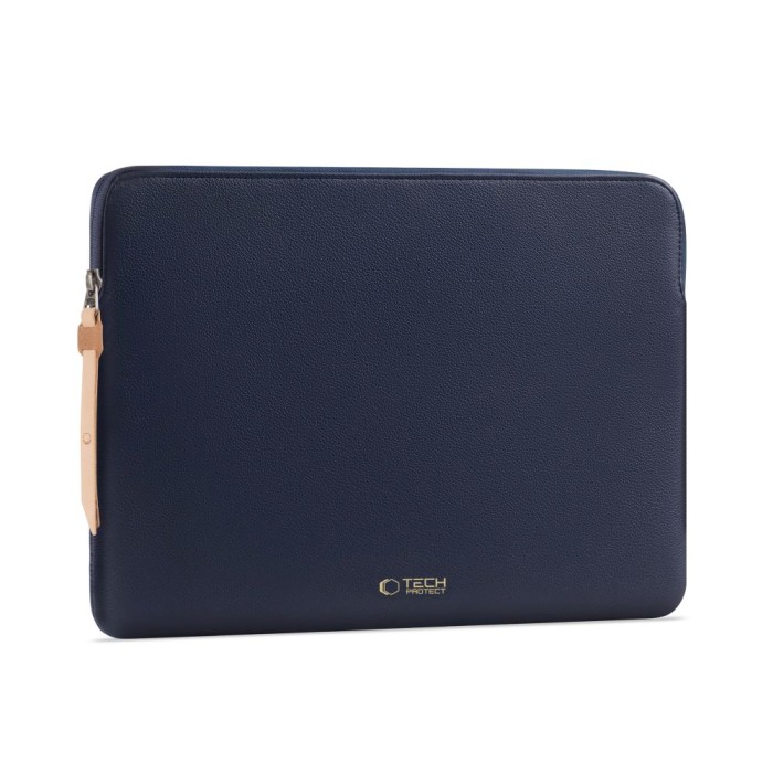 Tech-Protect Fleece Laptop Bag 15-16 - Navy Blue