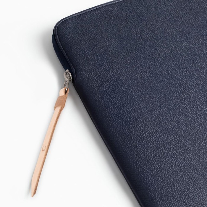 Tech-Protect Fleece Laptop Bag 15-16 - Navy Blue
