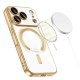 Tech-Protect MagFlex MagSafe Case for iPhone 17 Pro - Transparent Gold