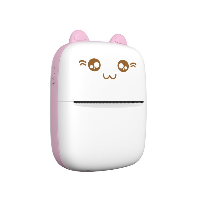 HURC9 Bluetooth Thermal Printer Mini Kitty with App - Pink