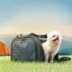 Rockbros 30140028001 transport bicycle bag for cats and dogs - black