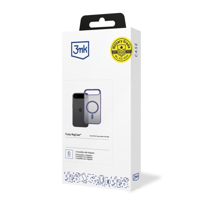 3mk Frosty MagCase for iPhone Air - Purple
