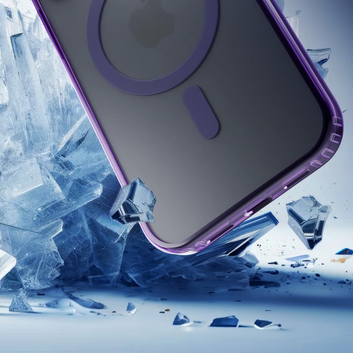 3mk Frosty MagCase for iPhone Air - Purple