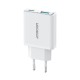 Joyroom JR-TCF14 20W USB-A USB-C Super Slim Wall Charger - White