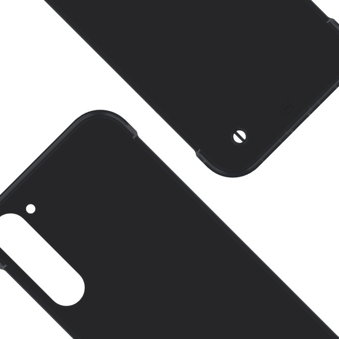 3mk Just20g Matt Case for Samsung Galaxy S23+ - Matte Black