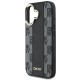 DKNY Checkered Pattern Magsafe iPhone 16 Plus Case - Black