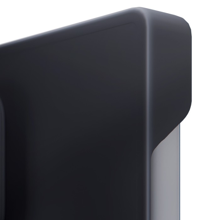 3mk Just20g Matt Case for Samsung Galaxy S25 Ultra - Matte Black