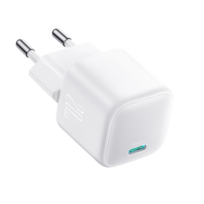 Joyroom JR-TCG08 GaN 20W Power Delivery Wall Charger - White