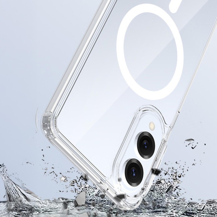 3mk Armor MagCase for Samsung Galaxy S25 Edge - Transparent