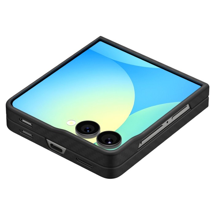 Spigen AirSkin Aramid Case for Samsung Galaxy Z Flip 7 - Black