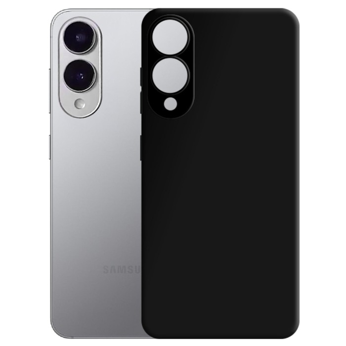 3mk Hardy Silicone MagCase for Samsung Galaxy S25 Edge - Black