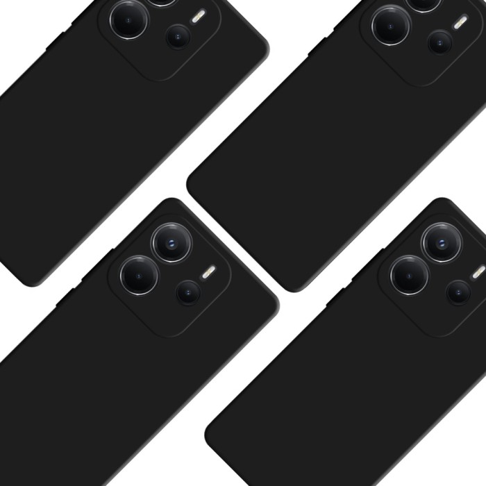 3mk Matt Case Pro case for Xiaomi Redmi Note 14 4G - matte black