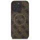 Guess 4G Ring Classic Logo MagSafe Case for iPhone 16 Pro Max - Brown