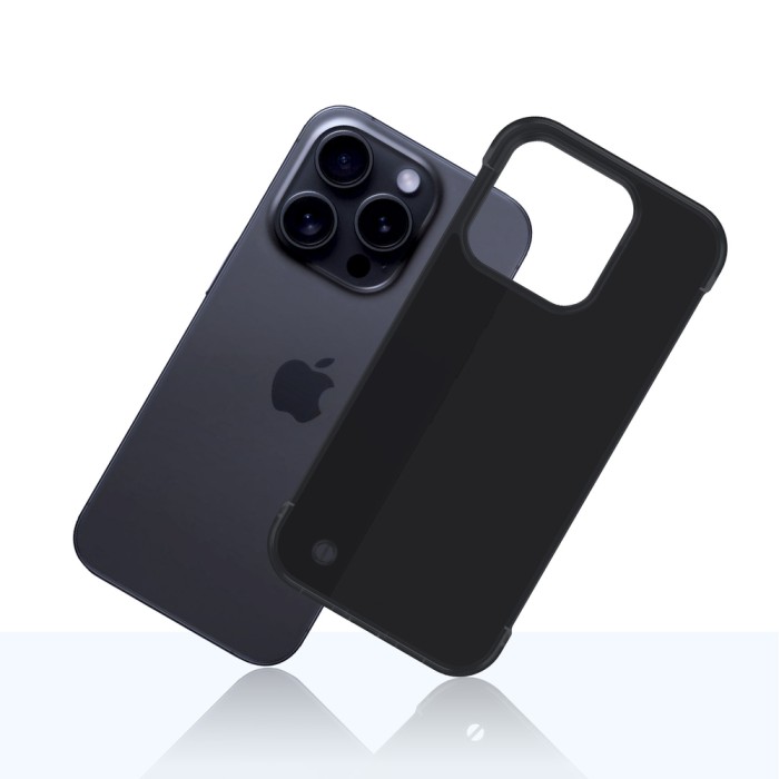 3mk Just20g Matt Case for Apple iPhone 16 Pro Max - Matte Black