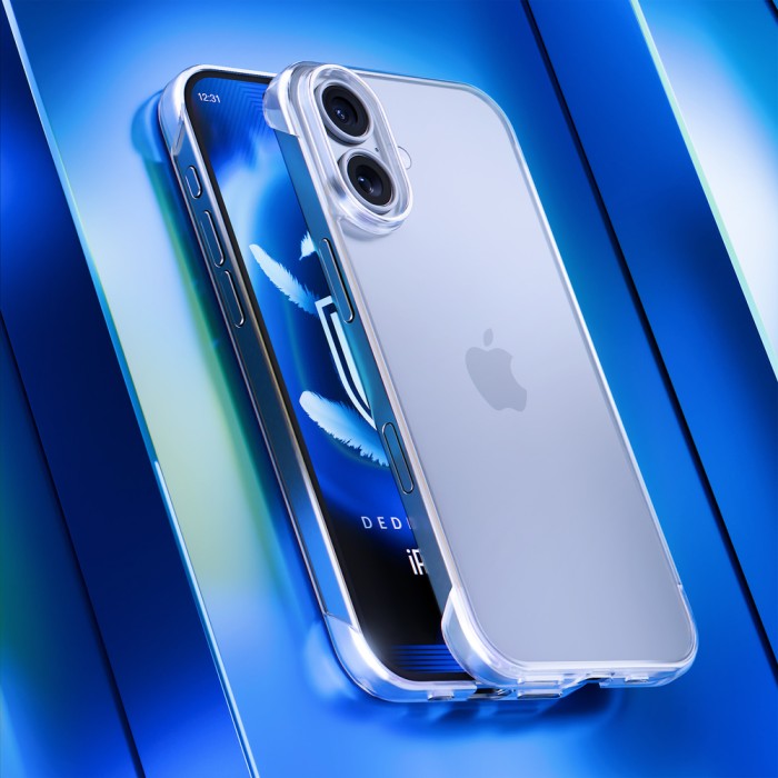 3mk Just20g Clear Case for Apple iPhone 16 - transparent