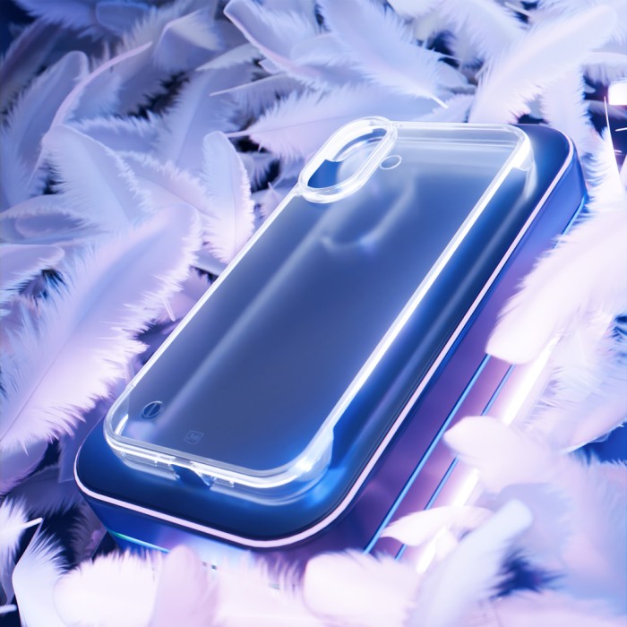3mk Just20g Clear Case for Apple iPhone 16 - transparent