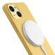 3mk Hardy Silicone MagCase case for iPhone 15 Plus - yellow