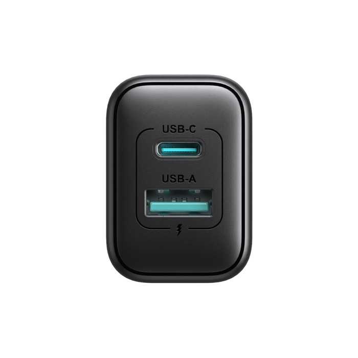 Joyroom JR-TCF13 network charger USB-C / USB-A 25W SFC / PPS / PD - black
